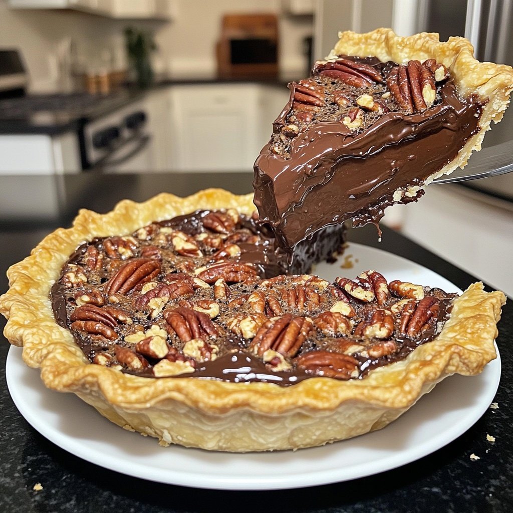 Texas Chocolate Pecan Pie