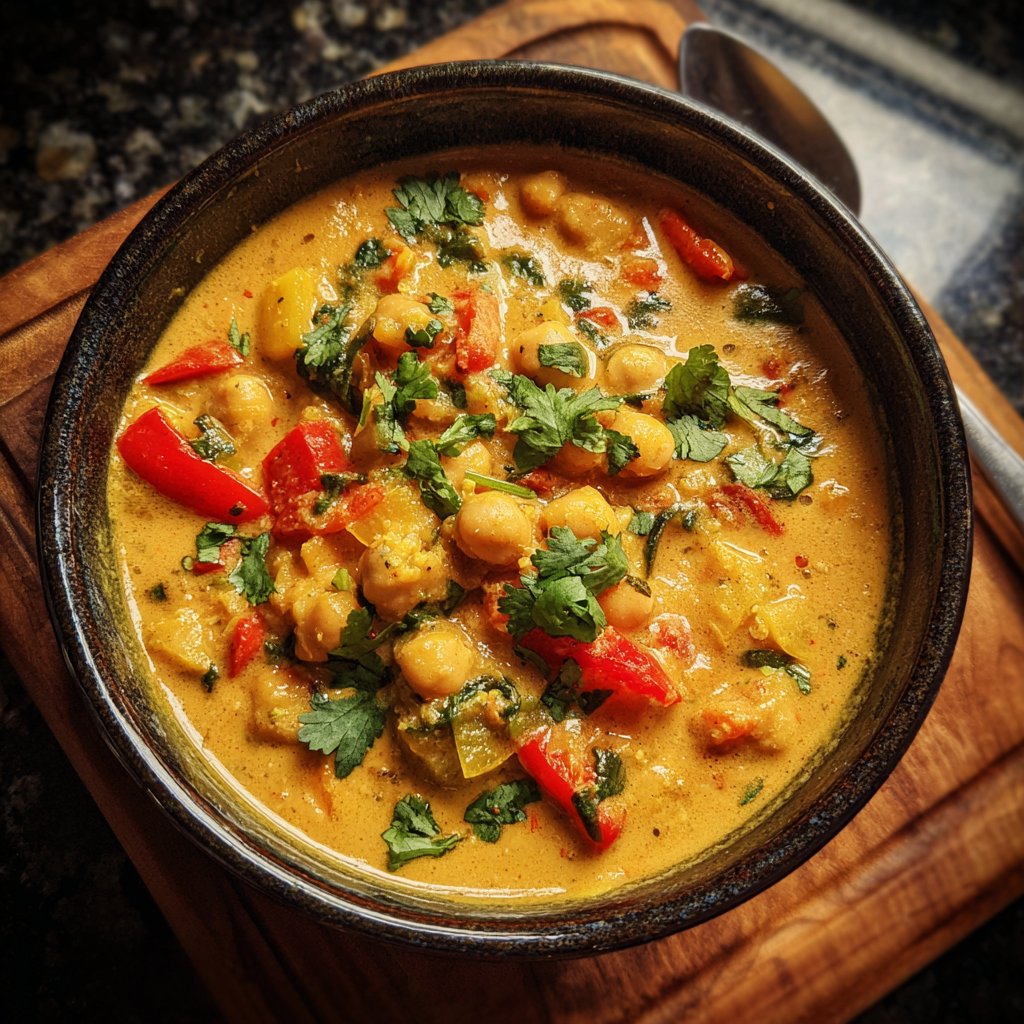 Jamaican Coconut Chickpea Stew