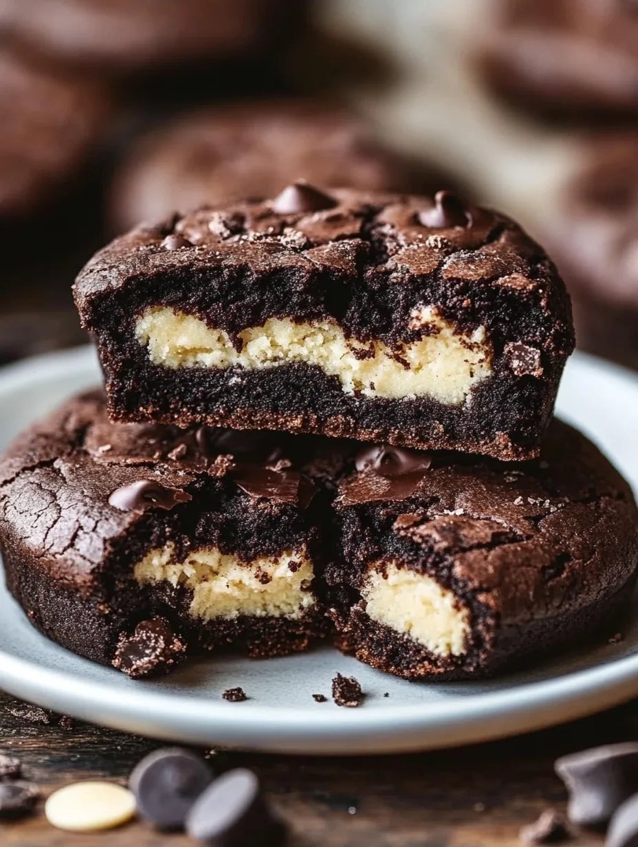 Choco Cheesecake Cookie Bites