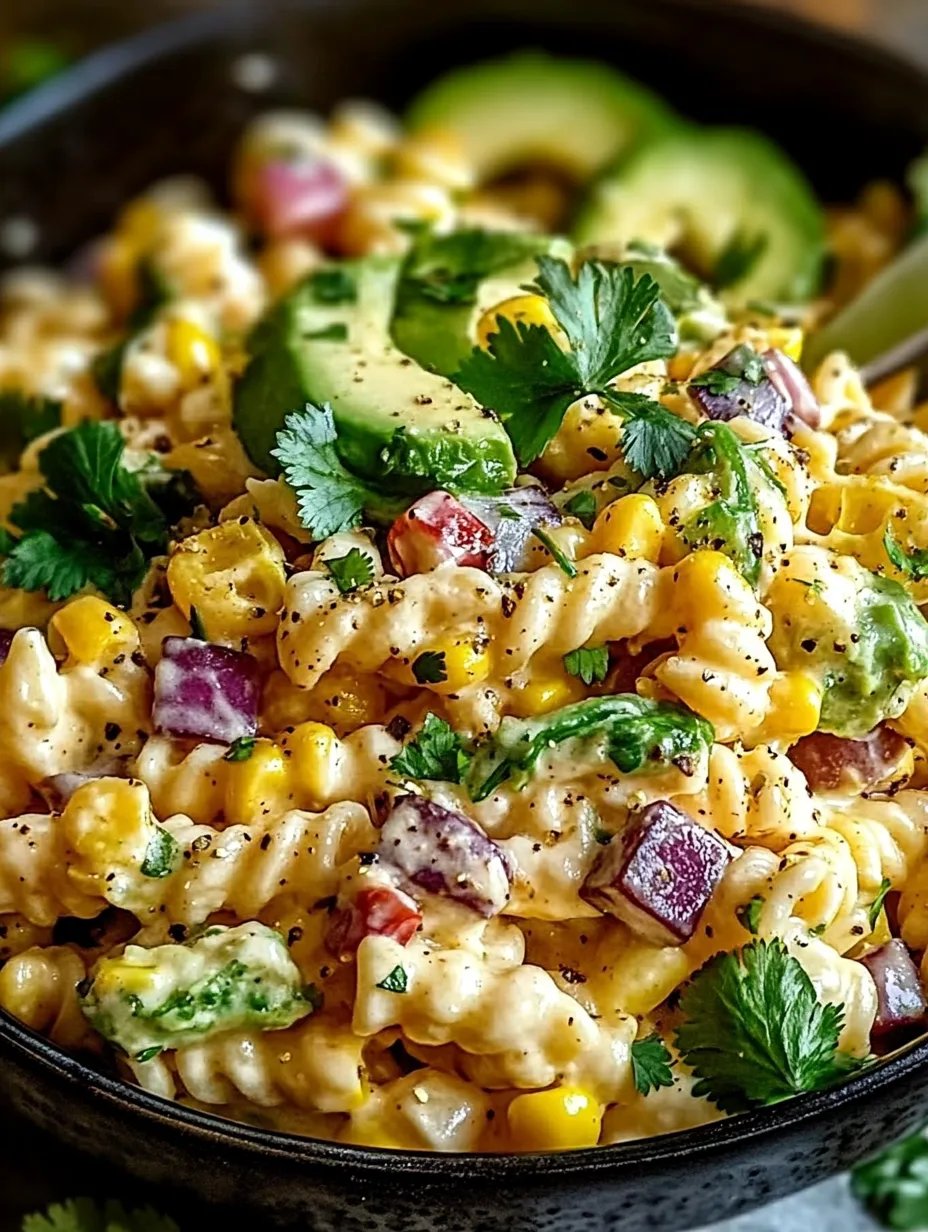 Tasty Mexican Street Corn Pasta Salad