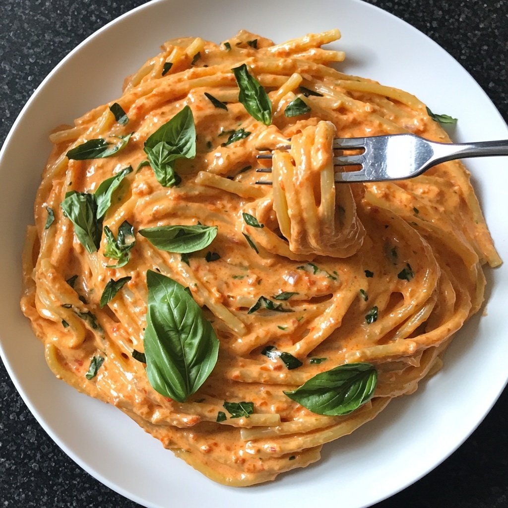 Easy One Pot Creamy Tomato Pasta
