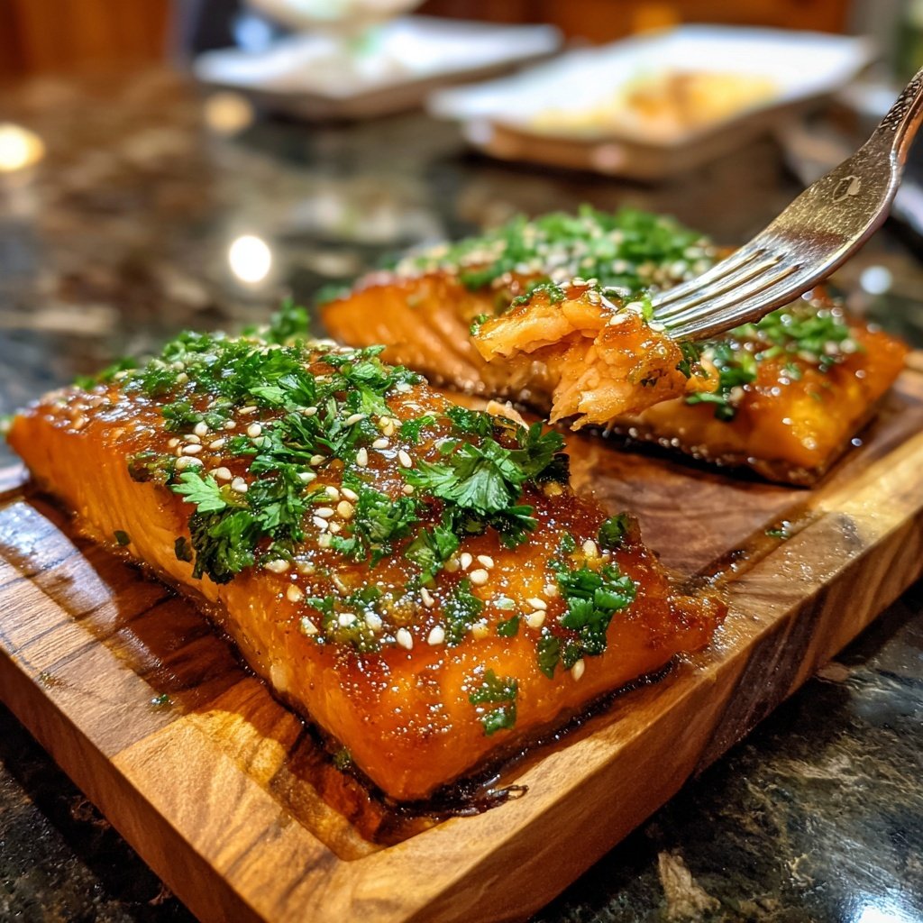 Easy Healthy Honey Garlic Salmon