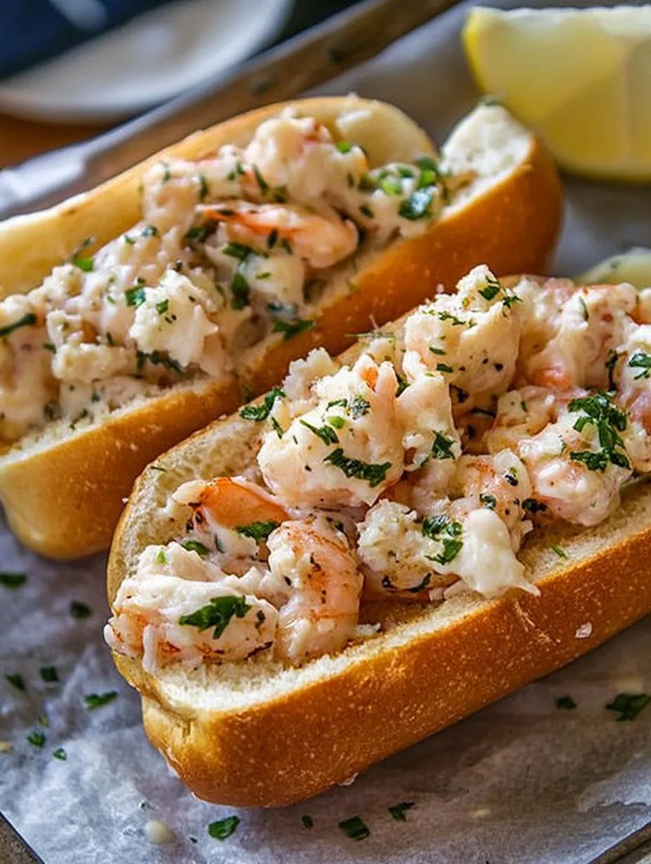 East Coast Shrimp Rolls