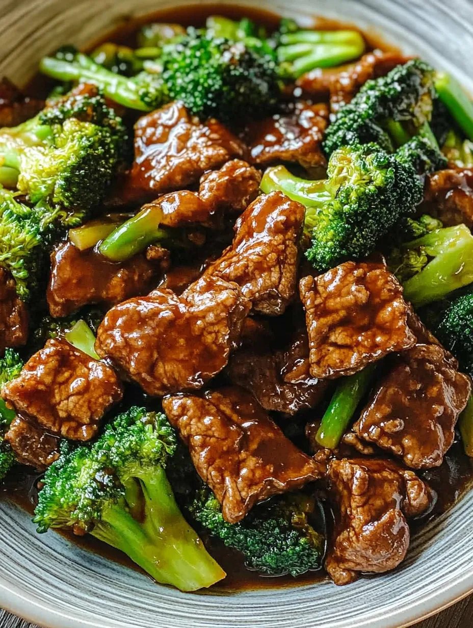 Chinese Beef and Broccoli (One Pan Take-Out)