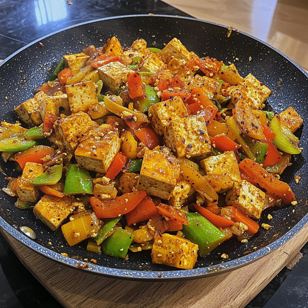 High Protein Tofu Stir Fry