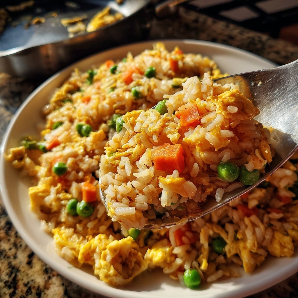 Easy Egg Fried Rice Just Like Chinese Takeout