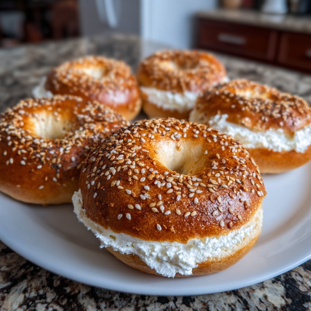 Protein Bagels With Psyllium Husk